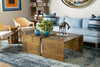Villa & House - Hollis Coffee Table, Brass-Bungalow 5-Blue Hand Home