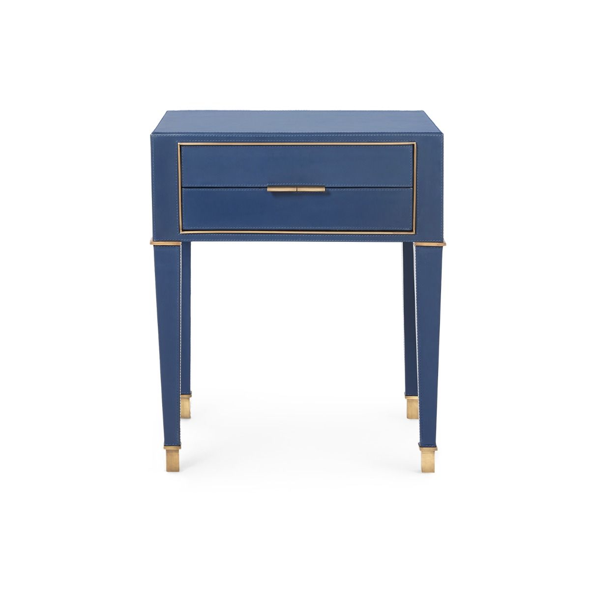 Villa &amp; House - Hunter 2-Drawer Side Table - Navy Blue-Bungalow 5-Blue Hand Home