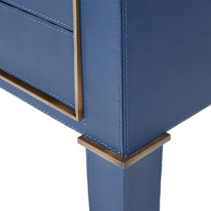 Villa & House - Hunter 2-Drawer Side Table - Navy Blue-Bungalow 5-Blue Hand Home