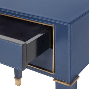 Villa & House - Hunter 2-Drawer Side Table - Navy Blue-Bungalow 5-Blue Hand Home