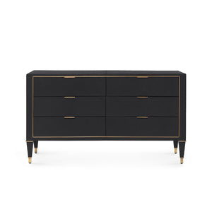 Villa & House - Hunter Extra Large 6-drawer, Black-Bungalow 5-Blue Hand Home