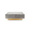 Villa & House - Harve Square Coffee Table, Gray-Bungalow 5-Blue Hand Home