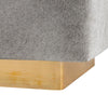 Villa & House - Harve Square Coffee Table, Gray-Bungalow 5-Blue Hand Home