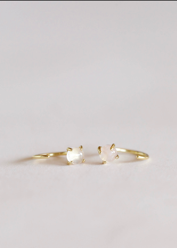 Huggies Earrings-JaxKelly-Blue Hand Home