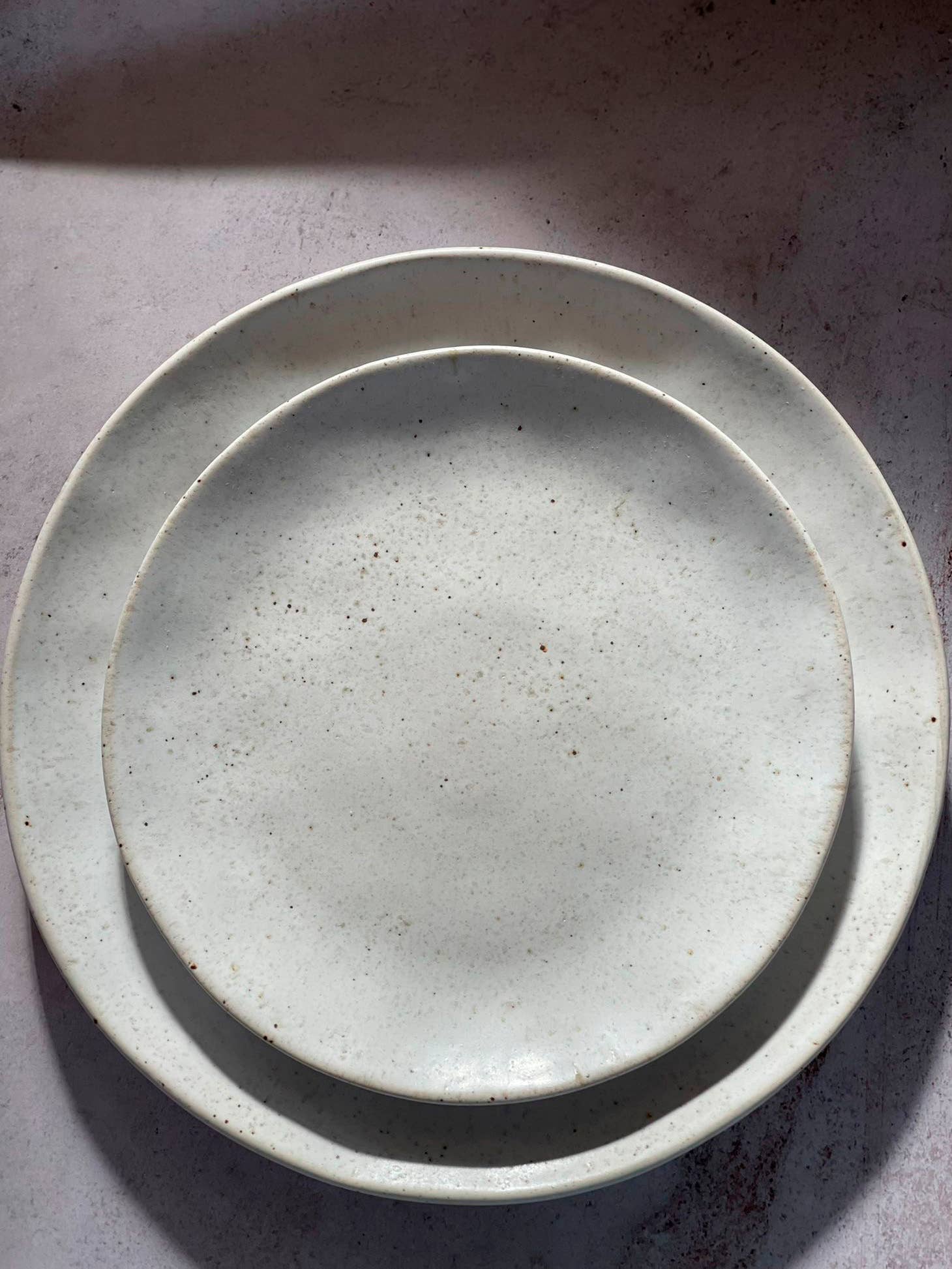 Constellation Dinner Plate-Egg Back Home-Blue Hand Home
