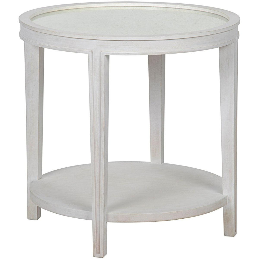 Noir Imperial Side Table White-Noir Furniture-Blue Hand Home