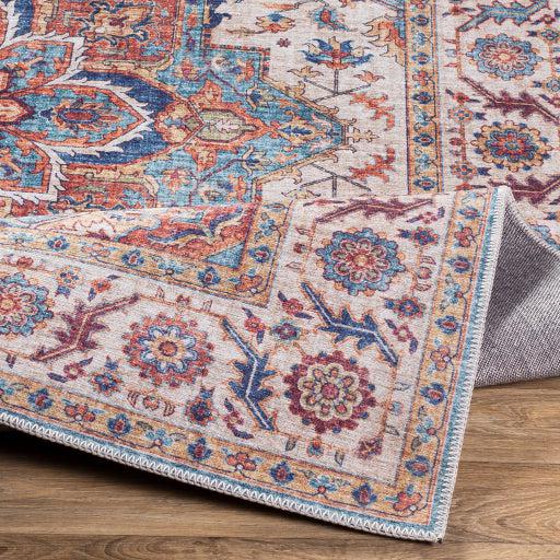 Iris Rug by Surya-irs-2301-Surya-Blue Hand Home