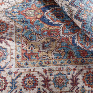 Iris Rug by Surya-irs-2301-Surya-Blue Hand Home