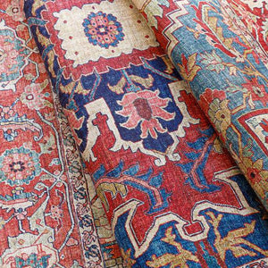 Iris Rug by Surya-irs-2309-Surya-Blue Hand Home