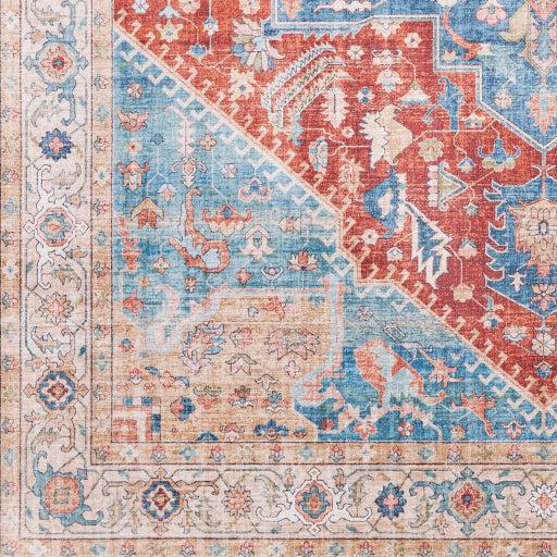 Iris Rug by Surya-irs-2313-Surya-Blue Hand Home