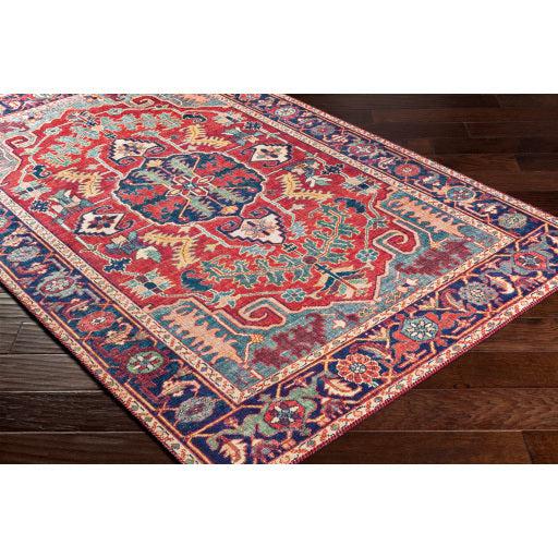 Iris Rug by Surya-irs-2317-Surya-Blue Hand Home