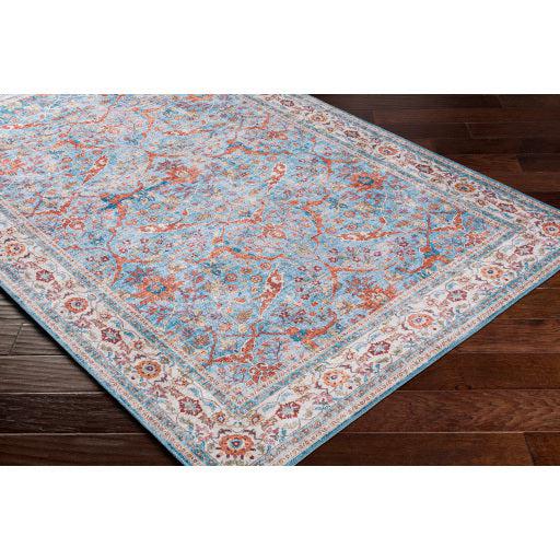 Iris Rug by Surya-irs-2324-Surya-Blue Hand Home