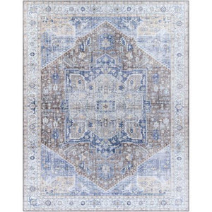 Iris Rug by Surya-irs-2327-Surya-Blue Hand Home
