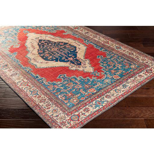 Iris Rug by Surya-irs-2331-Surya-Blue Hand Home