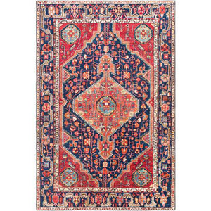 Iris Rug by Surya-irs-2338-Surya-Blue Hand Home