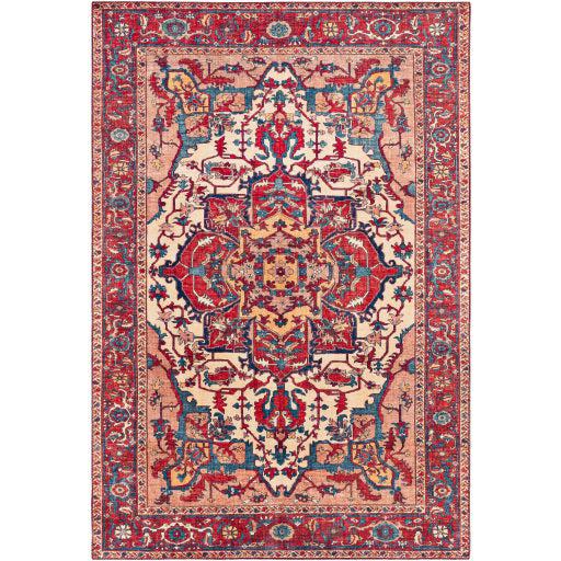 Iris Rug by Surya-irs-2339-Surya-Blue Hand Home