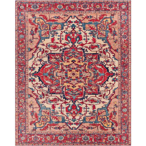 Iris Rug by Surya-irs-2339-Surya-Blue Hand Home