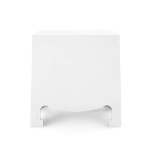 Villa & House - Jacqui 3-Drawer Side Table In White-Bungalow 5-Blue Hand Home