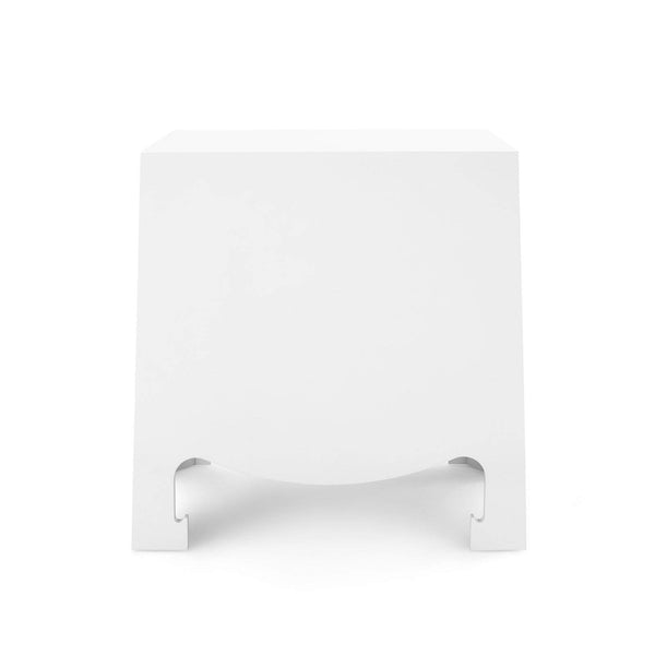 Villa & House - Jacqui 3-Drawer Side Table In White-Bungalow 5-Blue Hand Home