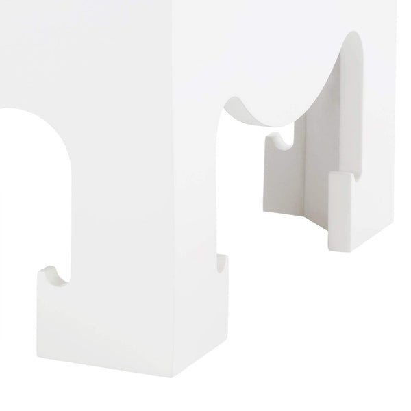 Villa & House - Jacqui 3-Drawer Side Table In White-Bungalow 5-Blue Hand Home