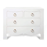 Villa & House - Jacqui Large 4-Drawer In White-Bungalow 5-Blue Hand Home
