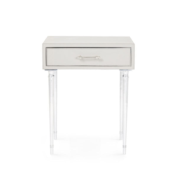Villa & House - Jolene 1-Drawer Side Table - Gray-Bungalow 5-Blue Hand Home