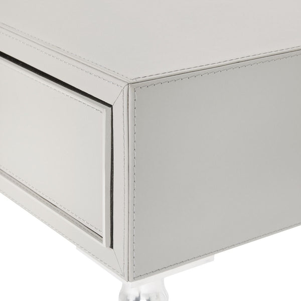 Villa & House - Jolene 1-Drawer Side Table - Gray-Bungalow 5-Blue Hand Home