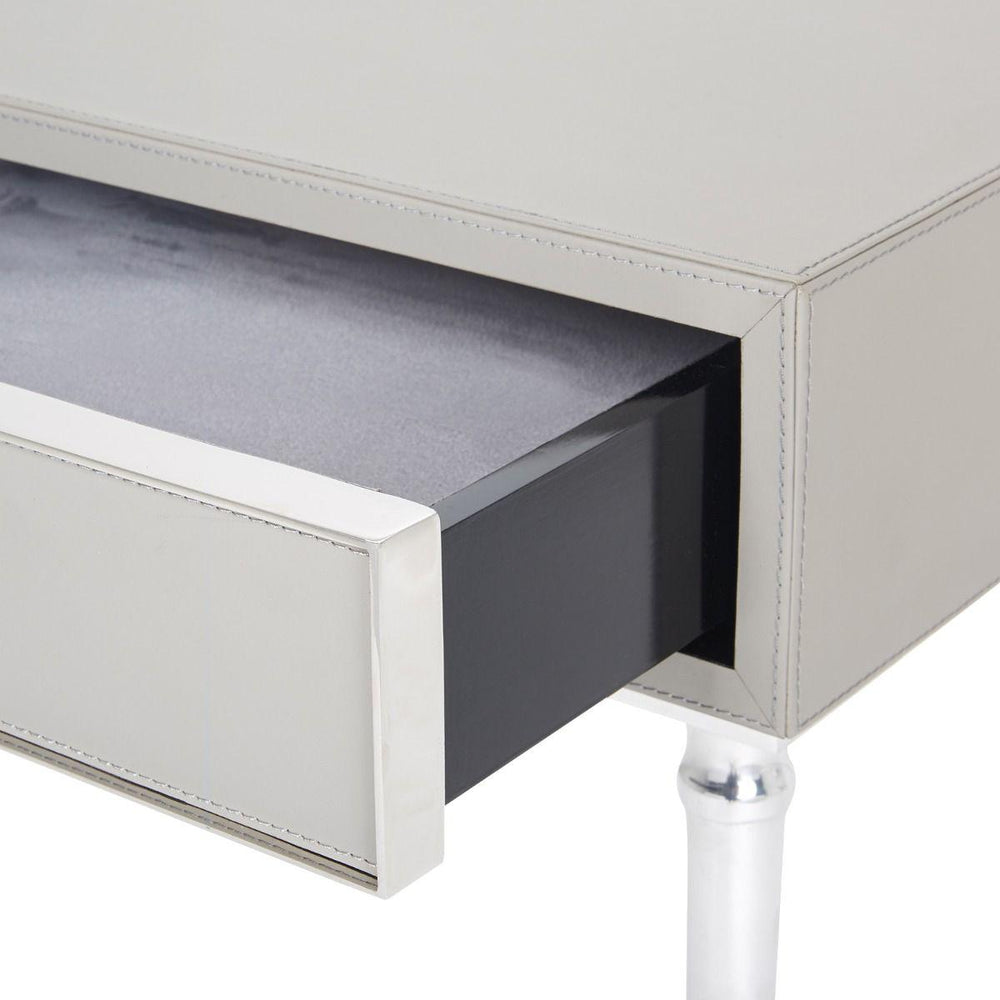 Villa & House - Jolene 1-Drawer Side Table - Gray-Bungalow 5-Blue Hand Home