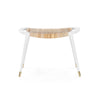 Villa & House - Jerome Stool, White-Bungalow 5-Blue Hand Home