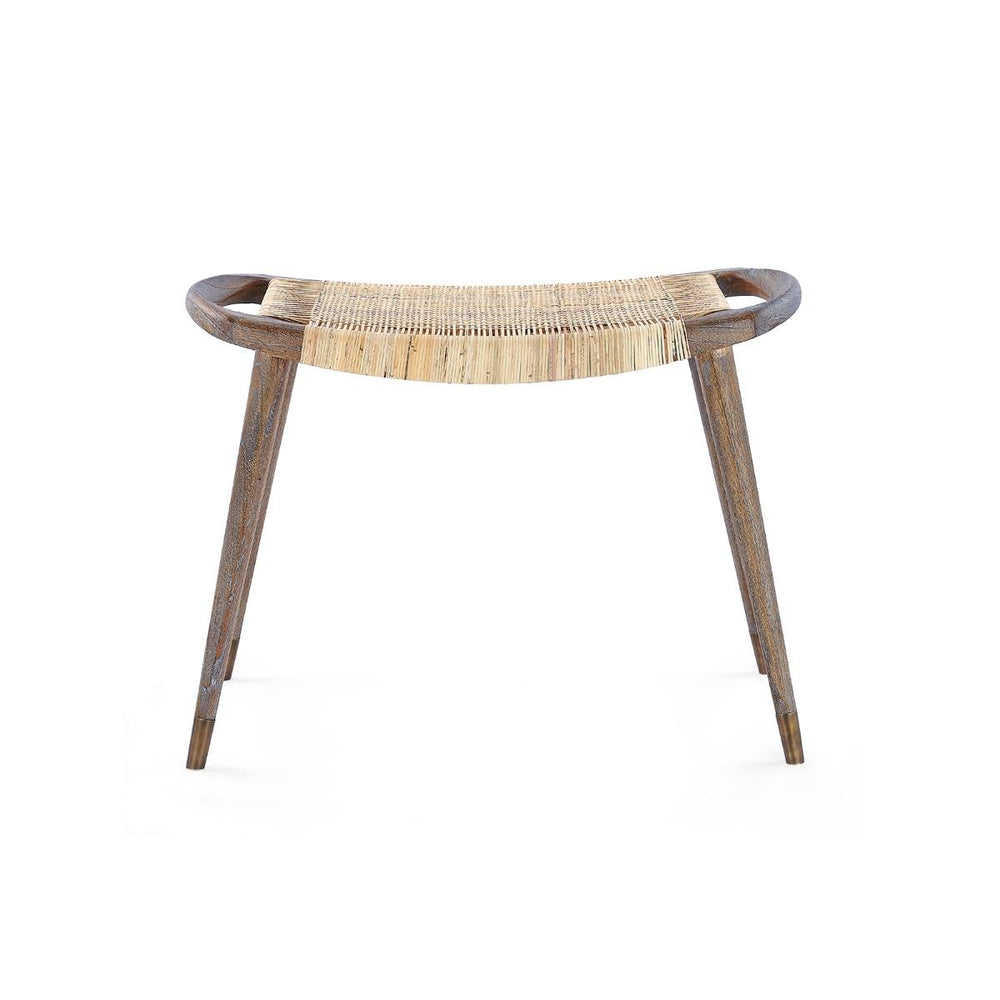 Villa & House - Jerome Stool, Driftwood-Bungalow 5-Blue Hand Home