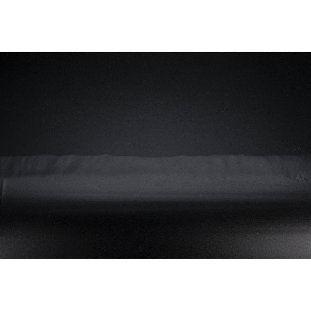 Noir Katana Oval Dining Table, Black Metal-Noir Furniture-Blue Hand Home