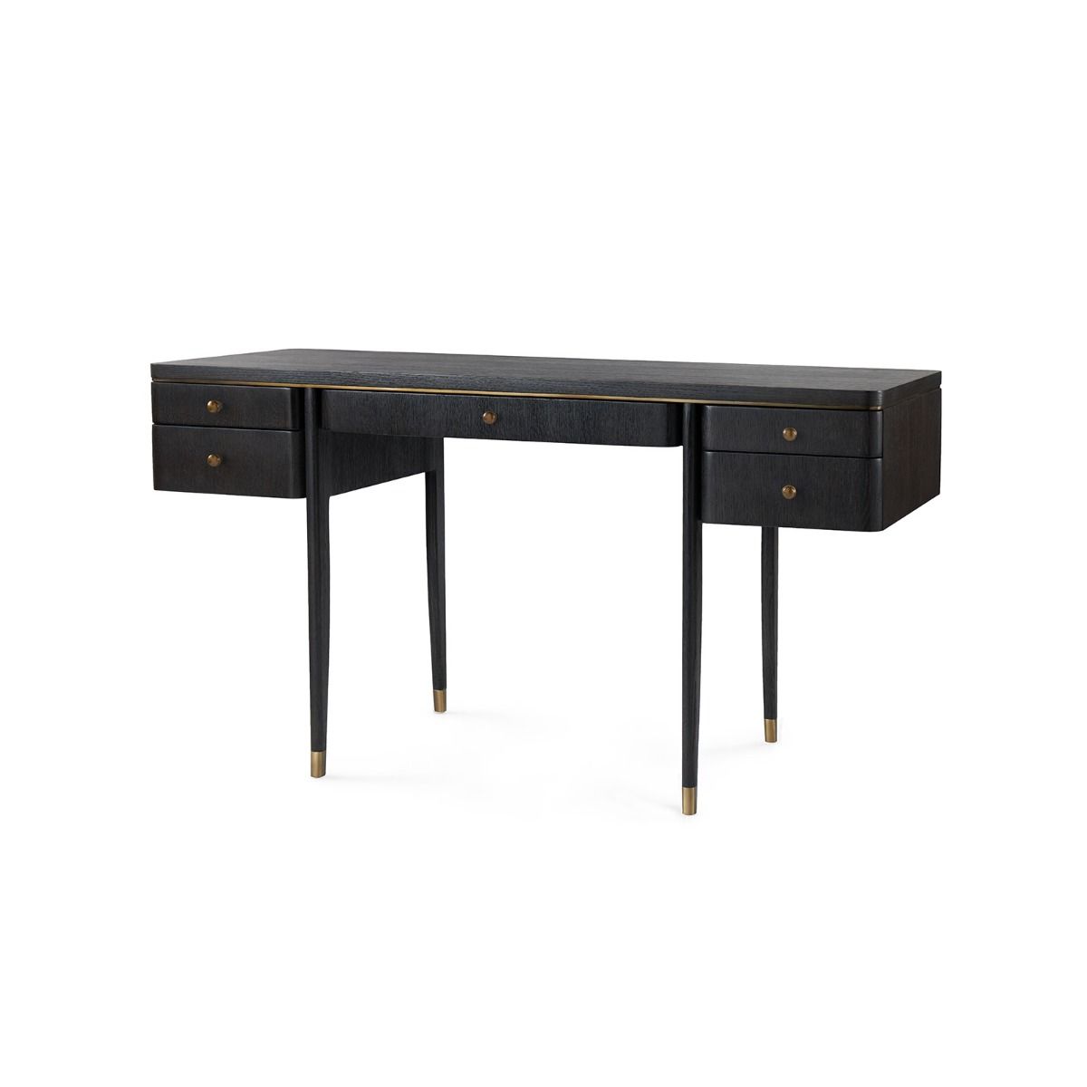 Villa & House - Lanna Desk, Espresso-Bungalow 5-Blue Hand Home