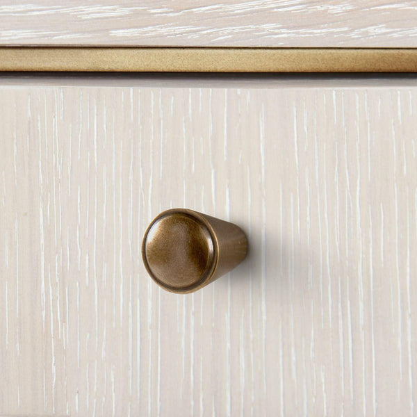 Villa & House - Lanna Desk, Bleached Cerused Oak-Bungalow 5-Blue Hand Home