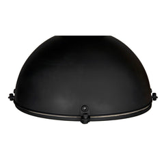 Metal Marine Fixture Pendant, Black Steel