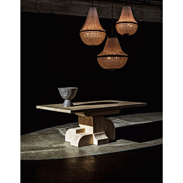 Mist Chandelier, Black Steel-Noir Furniture-Blue Hand Home