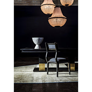 Mist Chandelier, Black Steel-Noir Furniture-Blue Hand Home