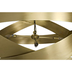 Orion Pendant, Metal with Brass Finish
