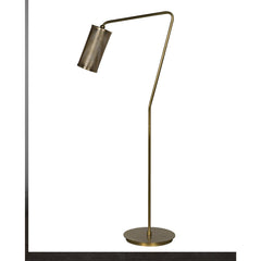 Pisa Floor Lamp, Metal with Brass Finish