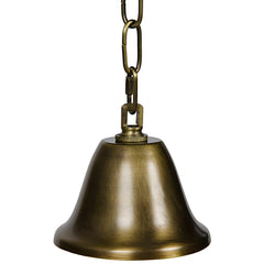 Larenta Chandelier, Antique Brass and Glass
