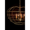 Mo Pendant, Metal with Brass Finish-Noir Furniture-Blue Hand Home