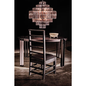 Satellite Chandelier, Black Steel-Noir Furniture-Blue Hand Home