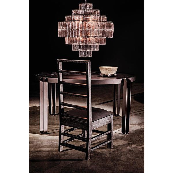 Satellite Chandelier, Black Steel-Noir Furniture-Blue Hand Home