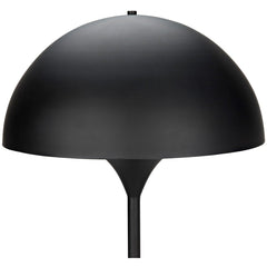 Cataracta Floor Lamp, Black Steel