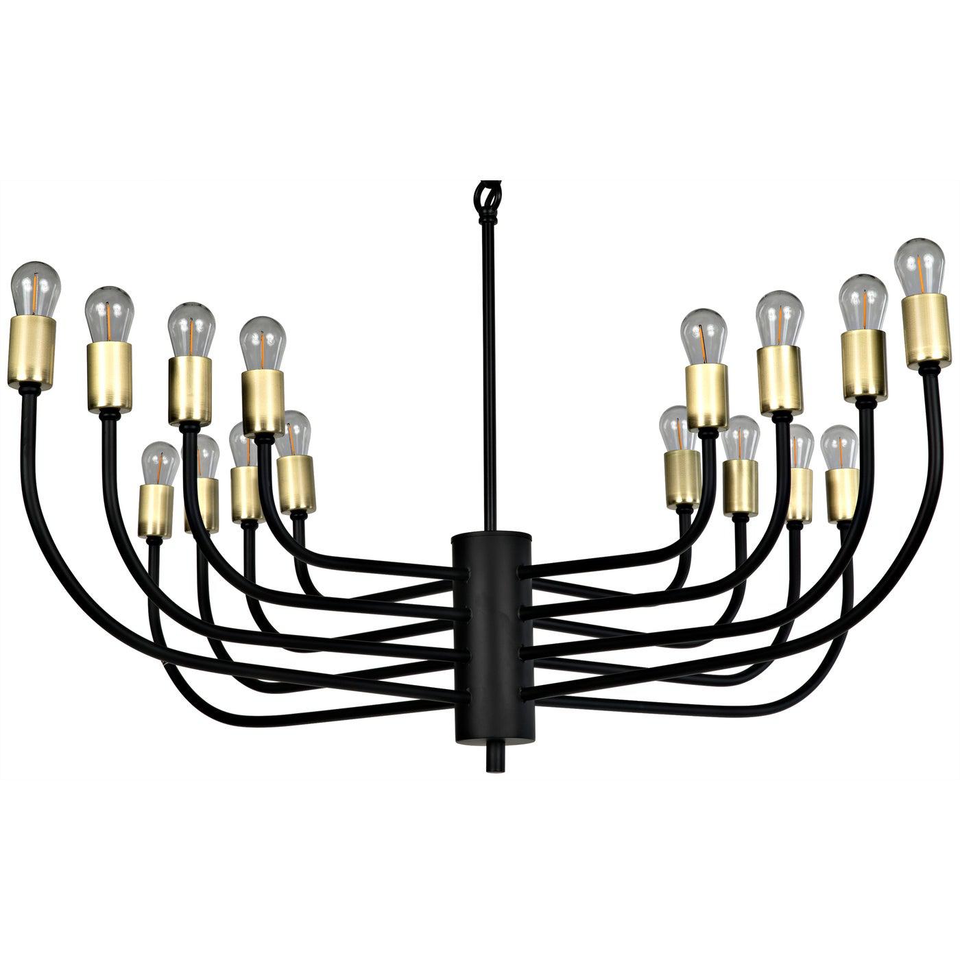 Claude Chandelier-Noir Furniture-Blue Hand Home
