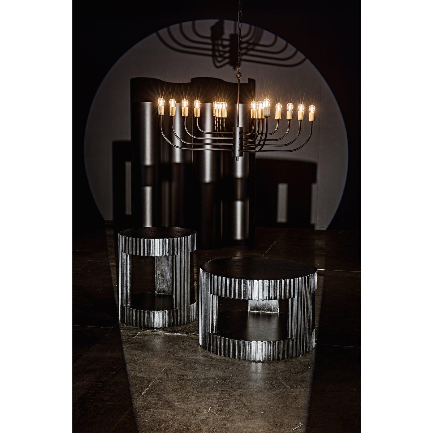 Claude Chandelier-Noir Furniture-Blue Hand Home