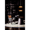 Arion Pendant, Steel with Brass Finish-Noir Furniture-Blue Hand Home