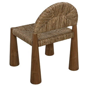 Noir Furniture Laredo Chair, Teak-Noir Furniture-Blue Hand Home
