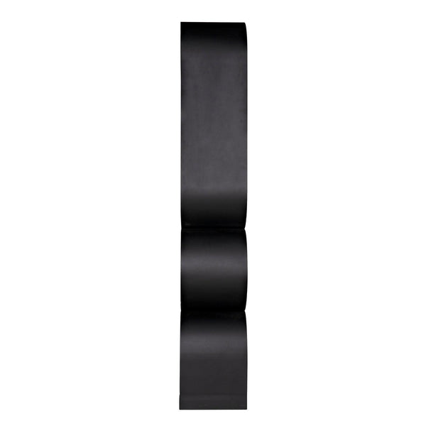 Letty Bookcase-Noir Furniture-Blue Hand Home