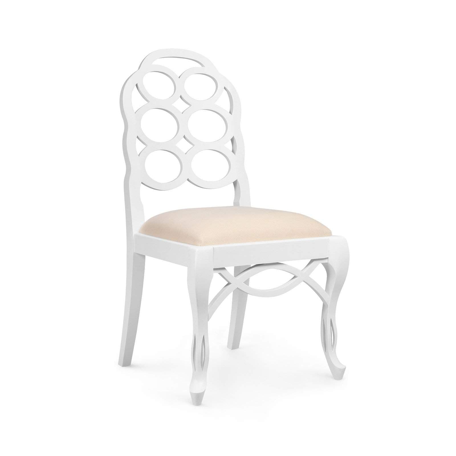 Villa & House - Loop Side Chair In White-Bungalow 5-Blue Hand Home