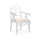 Villa & House - Loop Armchair In White-Bungalow 5-Blue Hand Home